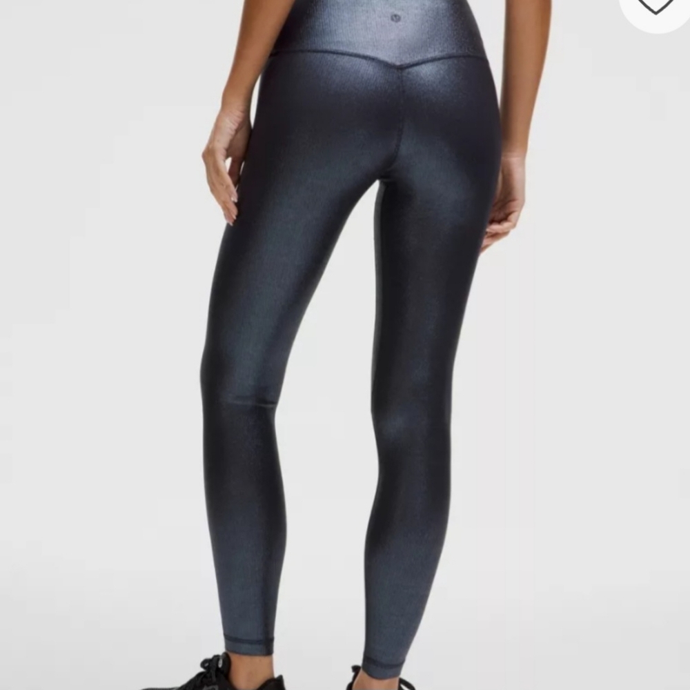 Lululemon align HR Rib pant 28" shine - Picture 2 of 10